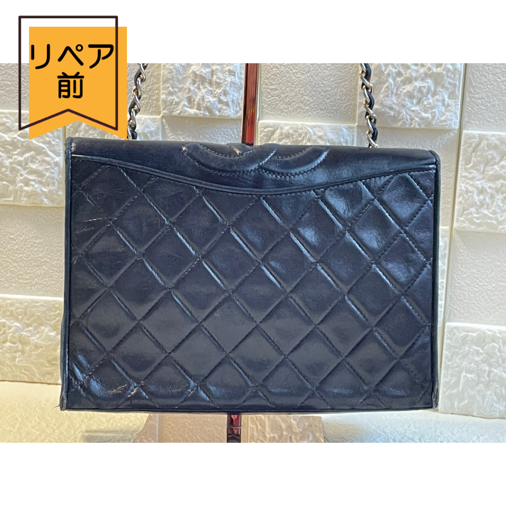 CHANELマトラッセチェーンバッグ